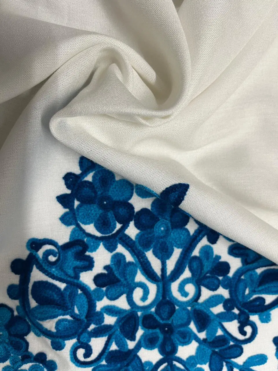 Kashmiri Tops Rayon With Thread Work Ladies Top Wholesale Shop In Surat